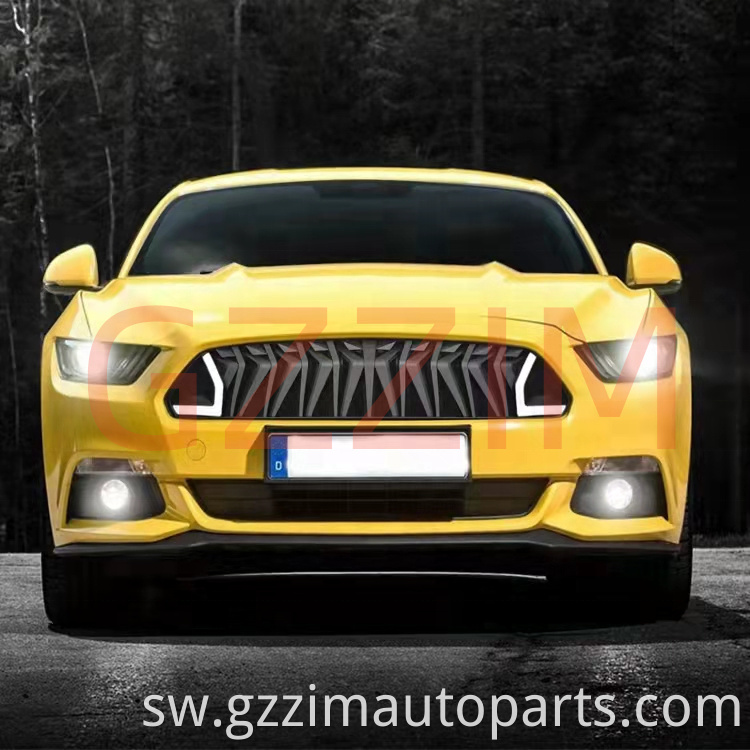 Auto Parts Car TRT  Grille ABS Plastic Front Grille For Mustang